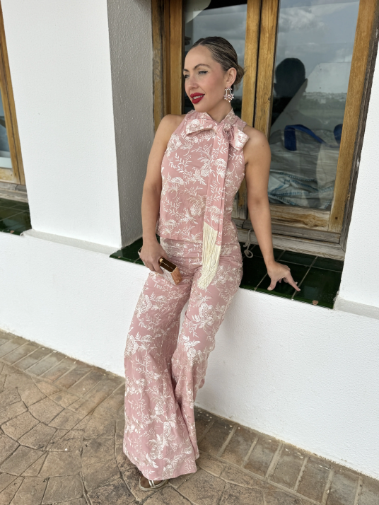 Conjunto Brocado de fiesta LEO