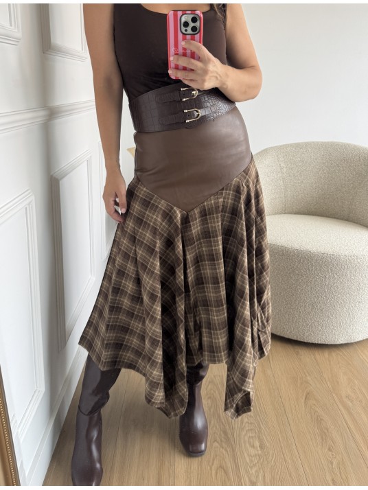 Falda polipiel ESCOCIA