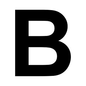 Letra "B"